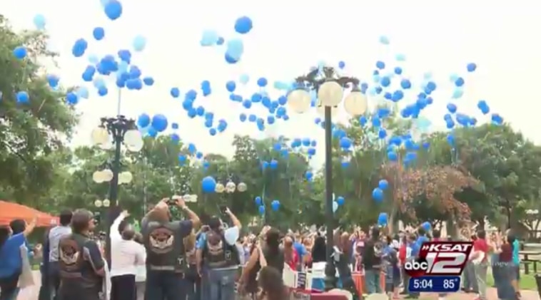 Community comes together to take a stand against child abuse