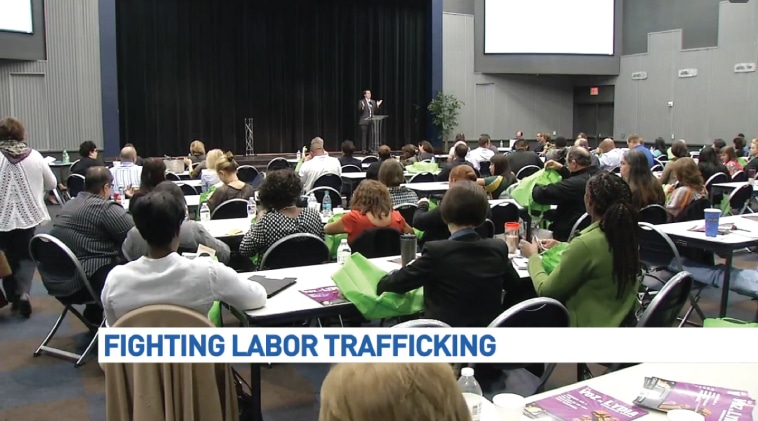 Law enforcement officers, health care workers trained to help human trafficking victims